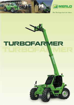 टेलीहैंडलर Merlo Turbofarmer P 40.7 Top