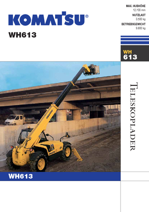 टेलीहैंडलर Komatsu WH613