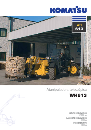 टेलीहैंडलर Komatsu WH613