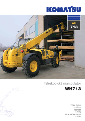 टेलीहैंडलर Komatsu WH713