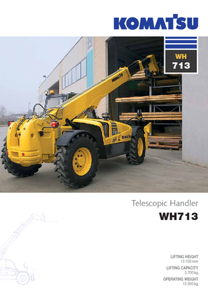 टेलीहैंडलर Komatsu WH713