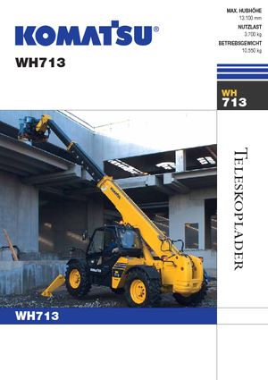 टेलीहैंडलर Komatsu WH713