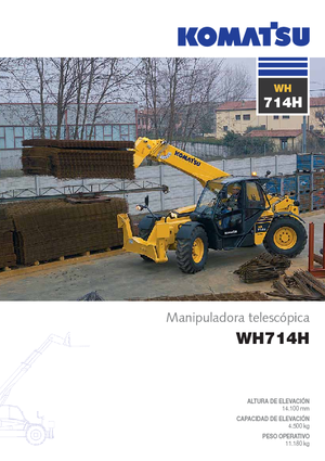 टेलीहैंडलर Komatsu WH714H
