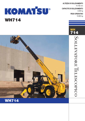 टेलीहैंडलर Komatsu WH714