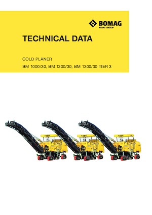 कोल्ड मिलिंग मशीन Bomag BM 1300/30