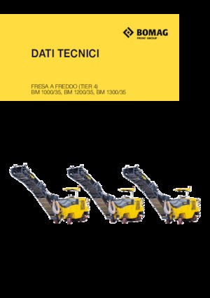कोल्ड मिलिंग मशीन Bomag BM 1000/35