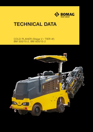 कोल्ड मिलिंग मशीन Bomag BM 600/15-2