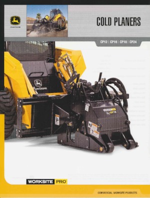 कोल्ड मिलिंग मशीन John Deere Construction CP16