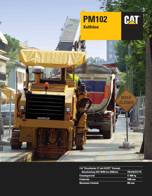 कोल्ड मिलिंग मशीन Caterpillar PM102