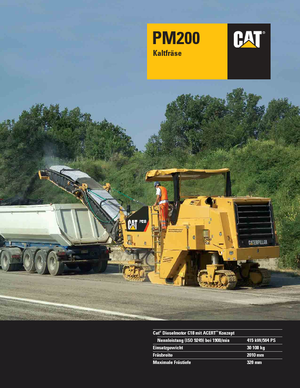 कोल्ड मिलिंग मशीन Caterpillar PM200