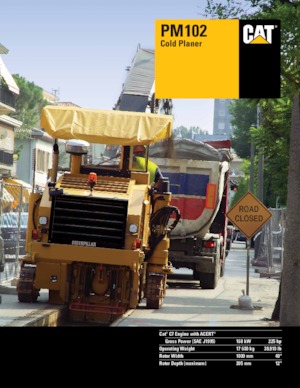 कोल्ड मिलिंग मशीन Caterpillar PM102