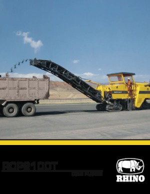 कोल्ड मिलिंग मशीन RHINO RCP2100T