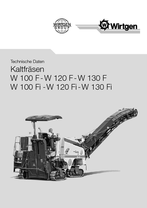 कोल्ड मिलिंग मशीन Wirtgen W 120 Fi