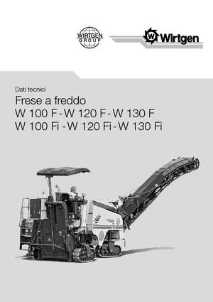 कोल्ड मिलिंग मशीन Wirtgen W 120 Fi