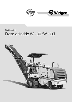 कोल्ड मिलिंग मशीन Wirtgen W 100 i