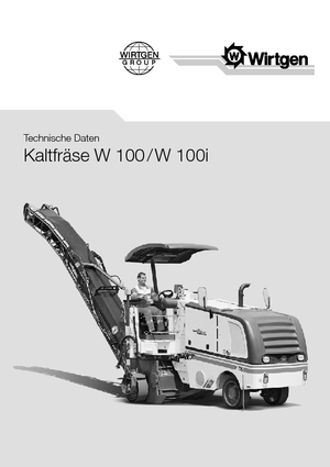 कोल्ड मिलिंग मशीन Wirtgen W 100 i