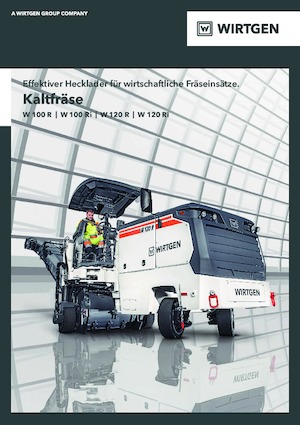 कोल्ड मिलिंग मशीन Wirtgen W 100 R