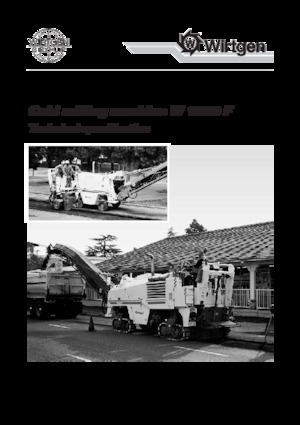 कोल्ड मिलिंग मशीन Wirtgen W 1200 F