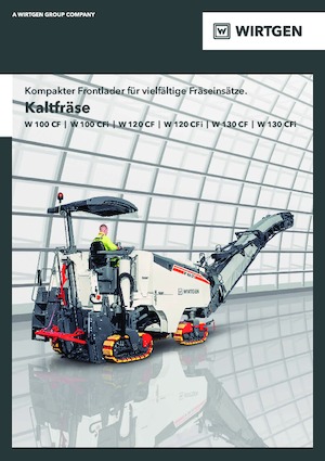 कोल्ड मिलिंग मशीन Wirtgen W 100 CF