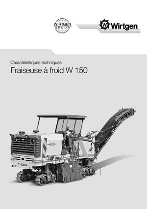 कोल्ड मिलिंग मशीन Wirtgen W 150