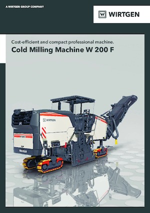 कोल्ड मिलिंग मशीन Wirtgen W 200 F