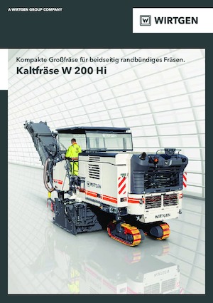 कोल्ड मिलिंग मशीन Wirtgen W 200 Hi