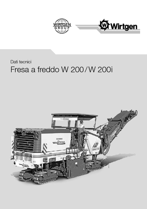 कोल्ड मिलिंग मशीन Wirtgen W 200 i