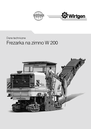 कोल्ड मिलिंग मशीन Wirtgen W 200