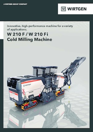 कोल्ड मिलिंग मशीन Wirtgen W 210 F