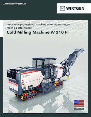 कोल्ड मिलिंग मशीन Wirtgen W 210 Fi