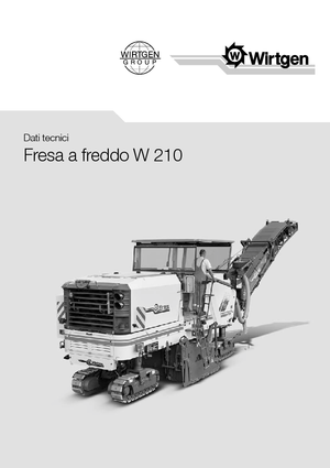 कोल्ड मिलिंग मशीन Wirtgen W 210