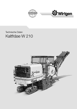 कोल्ड मिलिंग मशीन Wirtgen W 210