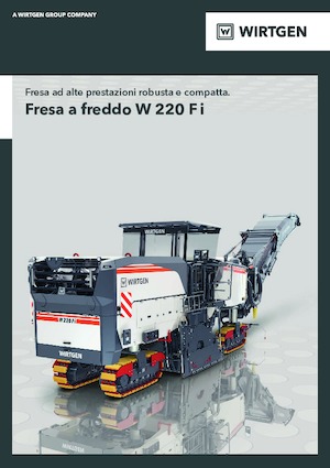 कोल्ड मिलिंग मशीन Wirtgen W 220 Fi