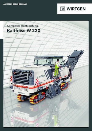 कोल्ड मिलिंग मशीन Wirtgen W 220