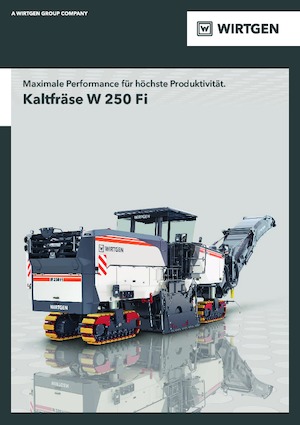 कोल्ड मिलिंग मशीन Wirtgen W 250 Fi