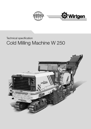 कोल्ड मिलिंग मशीन Wirtgen W 250