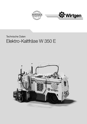 कोल्ड मिलिंग मशीन Wirtgen W 350 E