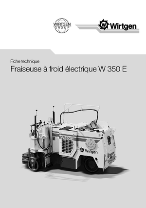 कोल्ड मिलिंग मशीन Wirtgen W 350