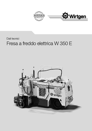 कोल्ड मिलिंग मशीन Wirtgen W 350
