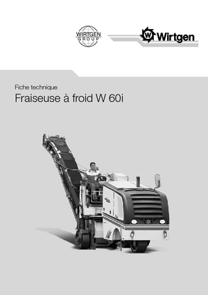 कोल्ड मिलिंग मशीन Wirtgen W 60 i