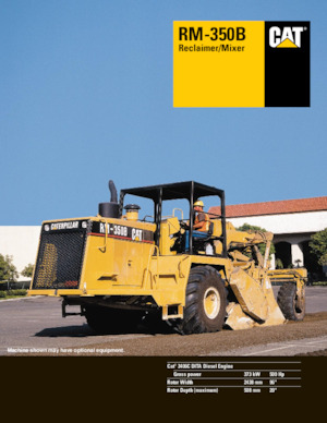 रोड रीसाइक्लिंग मशीन/-कोल्ड रीसाइकलर Caterpillar RM 350 B