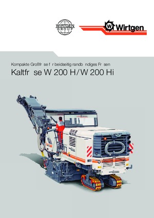 कोल्ड मिलिंग मशीन Wirtgen W 200 H