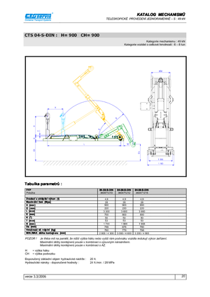 रोल-ऑफ टिपर CTS CTS 04-39 S