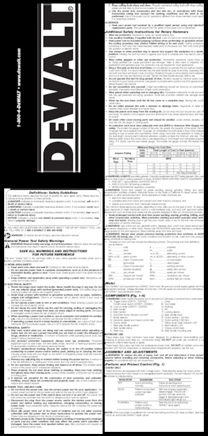 रोटरी हैमर DEWALT D25723K