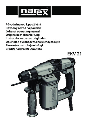 रोटरी हैमर Narex EKV 21