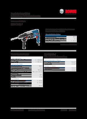 रोटरी हैमर Bosch GBH 2-28 F