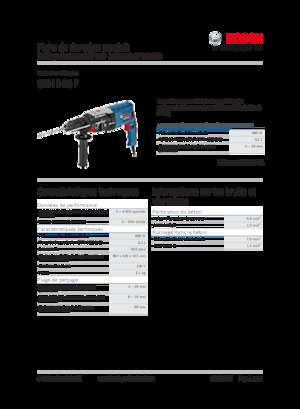 रोटरी हैमर Bosch GBH 2-28 F