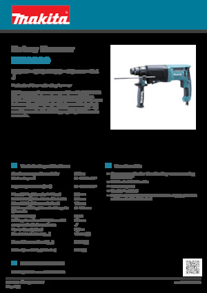 रोटरी हैमर Makita HR2600