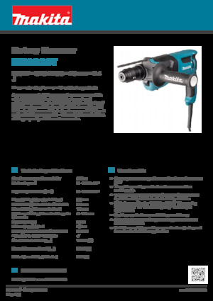 रोटरी हैमर Makita HR2630T
