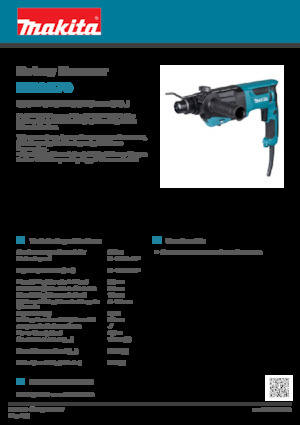 रोटरी हैमर Makita HR2670